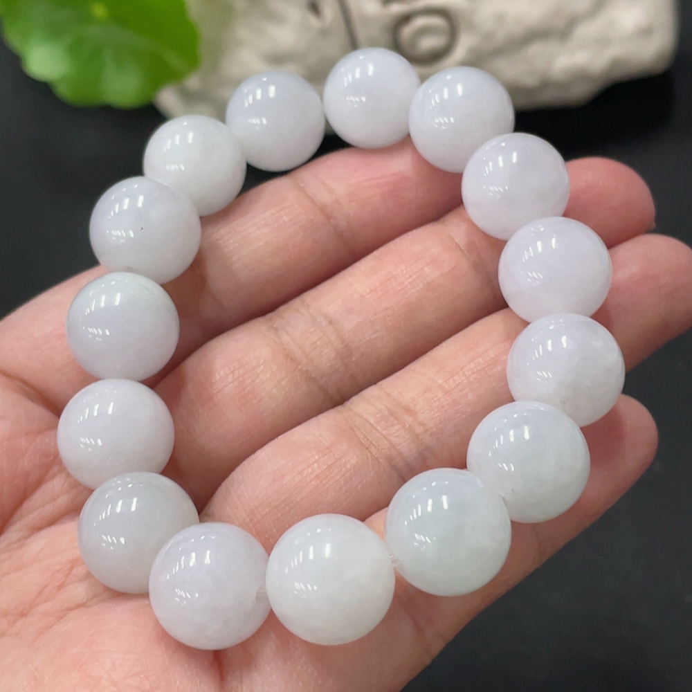 F35081759 Jadeite Bracelet Approx.12.2mm Total Weight Approx.47.78g