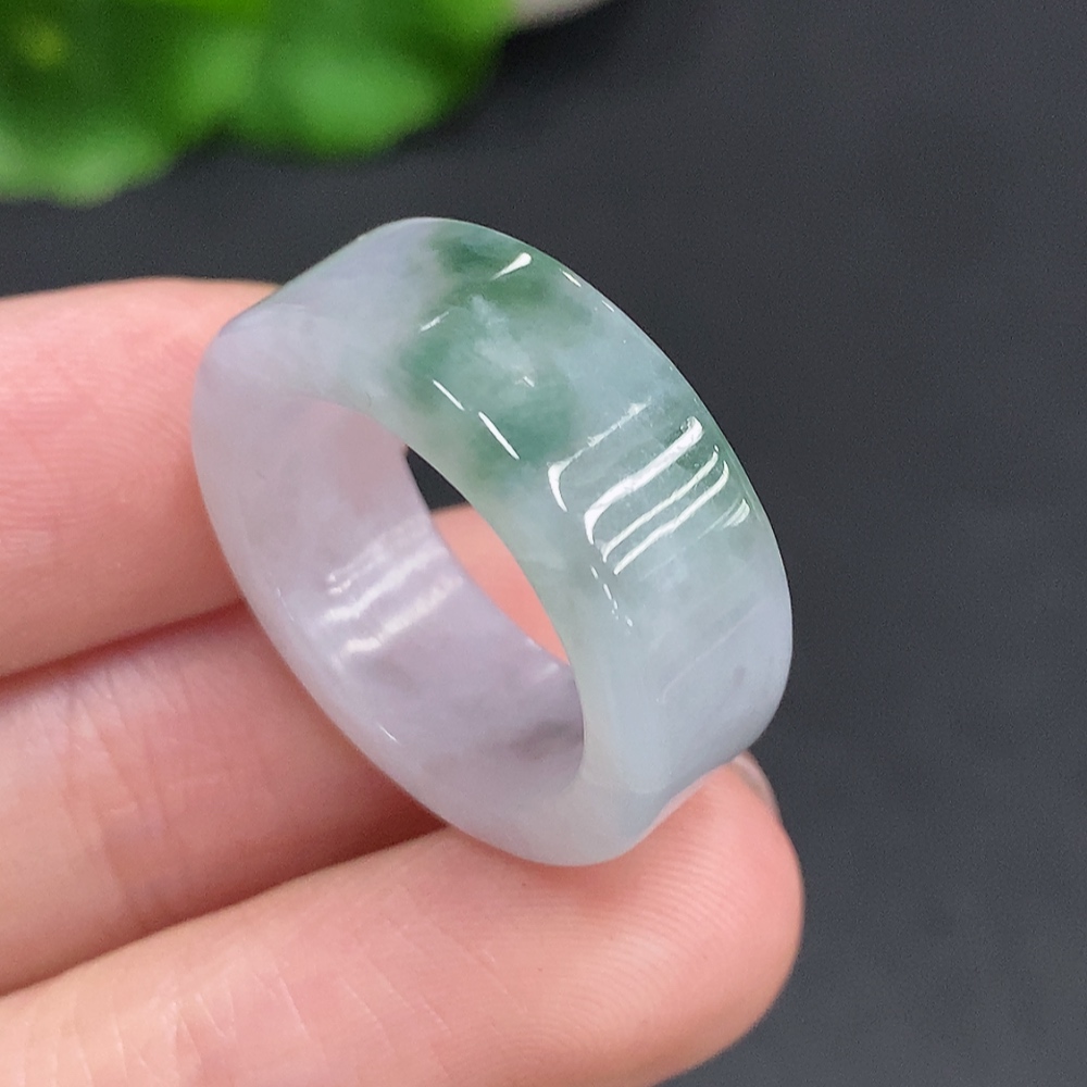 F35079153 Jadeite Ring Size 15 Total Weight Approx. 5.6g