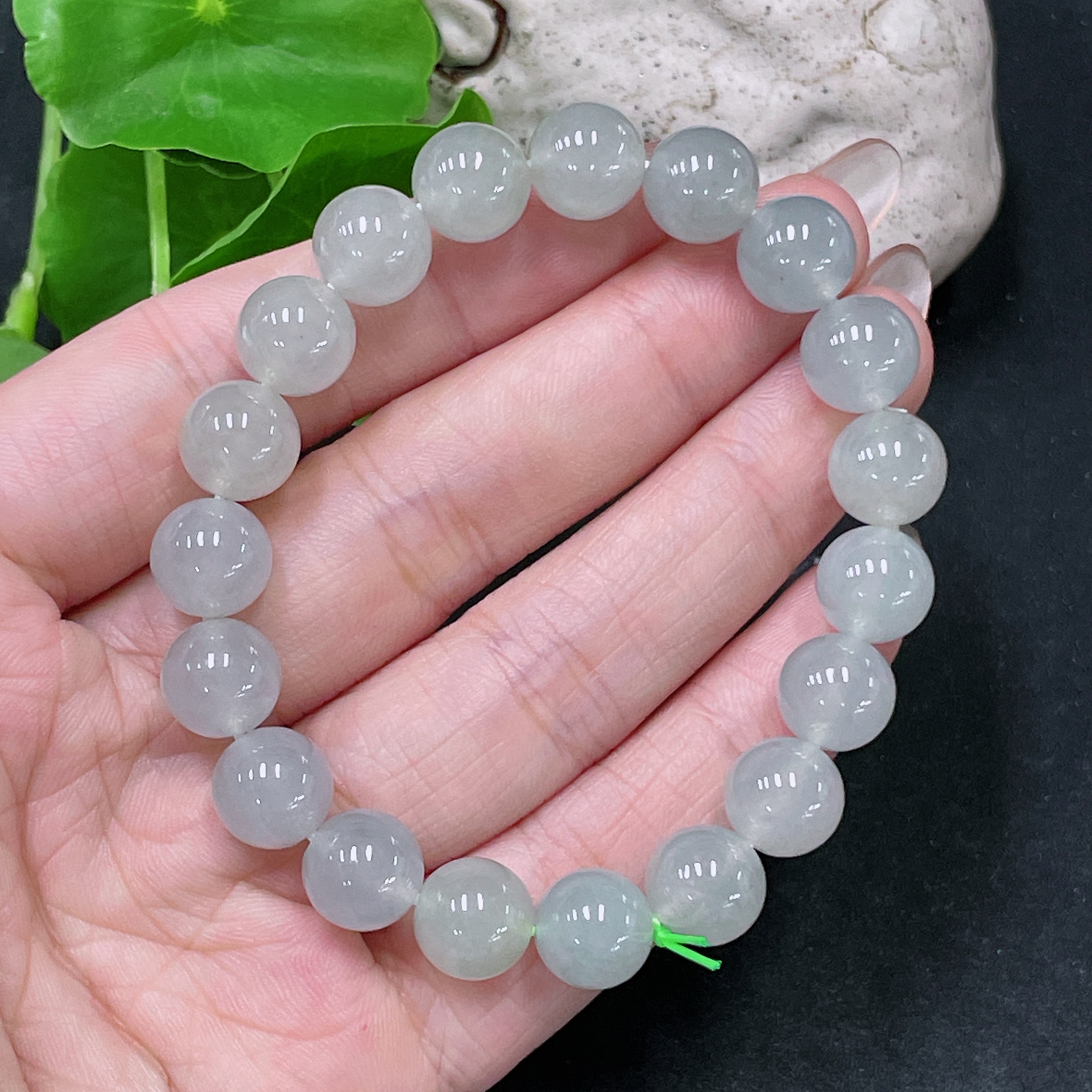 F34985012 Jadeite Bracelet Total Weight Approx. 31.08g Size 10mm