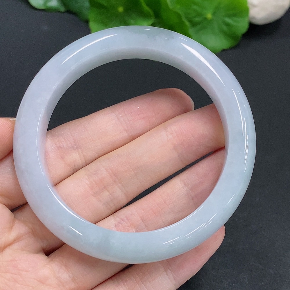 F30457175 Jadeite Round Bracelet Total Weight Approx. 60.3g Size 56