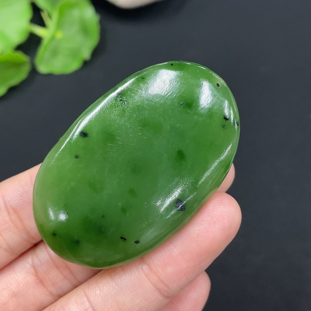 H25883146 Hetian Jade Pendant Bamboo Section Total Weight Approx. 35.2g