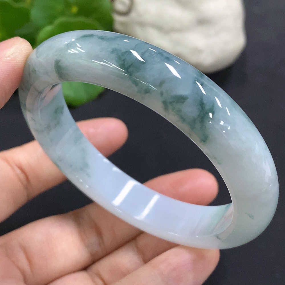 F31621786 Jadeite Regular Bangle Size 56 Total Weight Approx. 58.2g