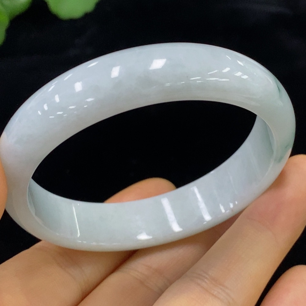 F34974621 Jadeite Concubine Bangle 54.2/48.5 Size Total Weight Approx.42.79g