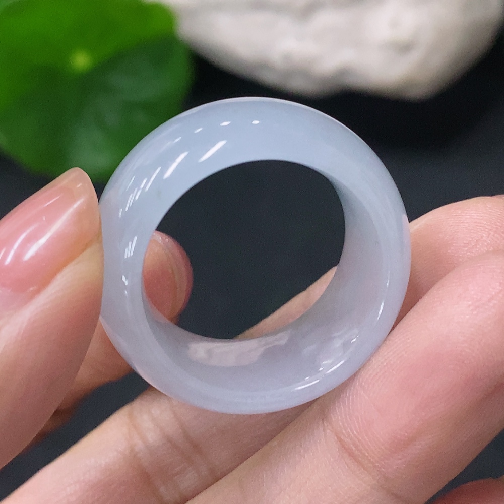 F35117169 Jadeite Ring Size 19 Total Weight About 9.68g