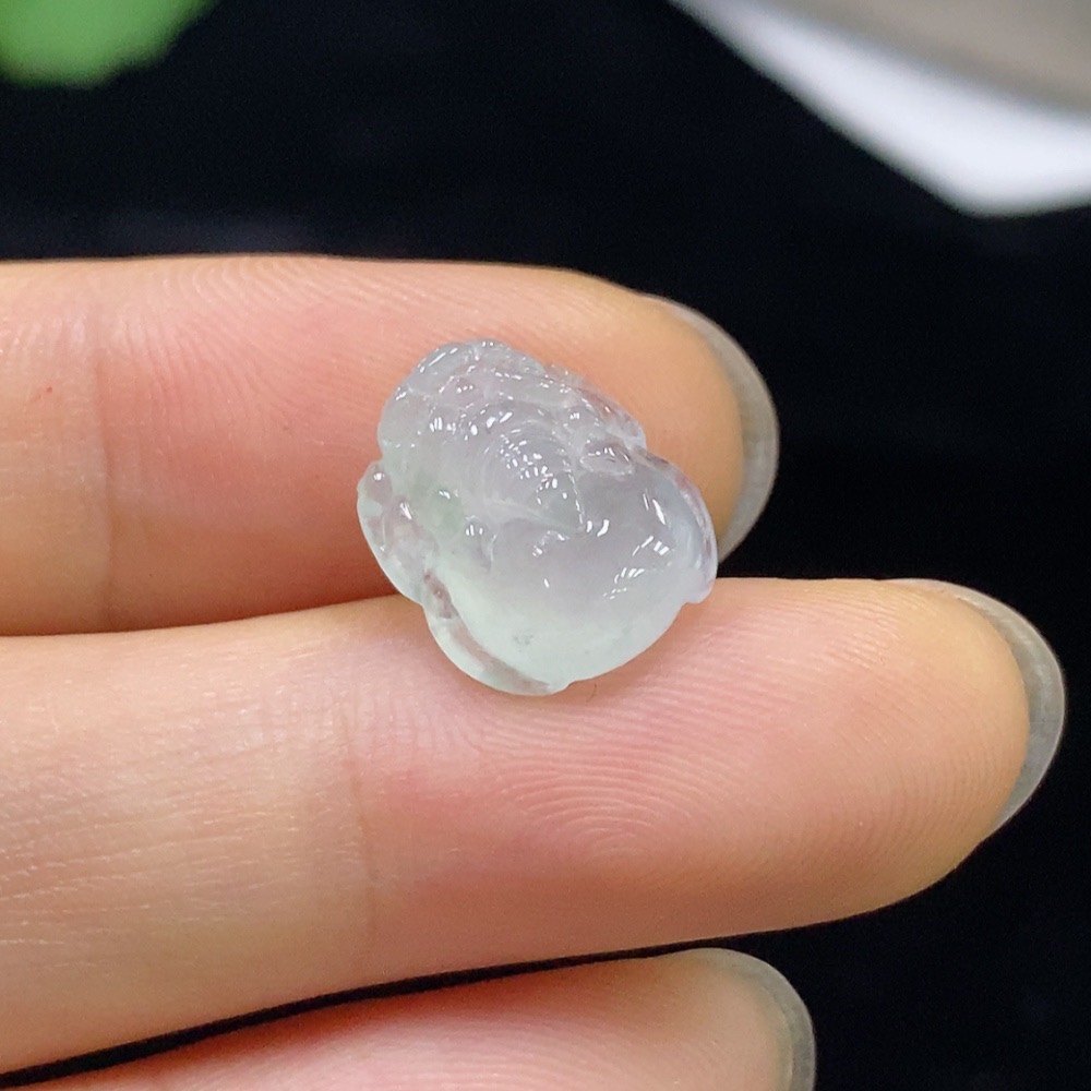 F32707940 Jadeite Inlay, Total Weight Approx. 1.44g