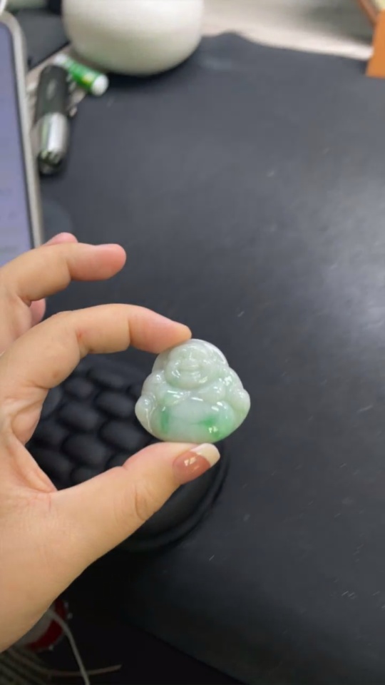 F33827318 JadeiteBuddha Pendant