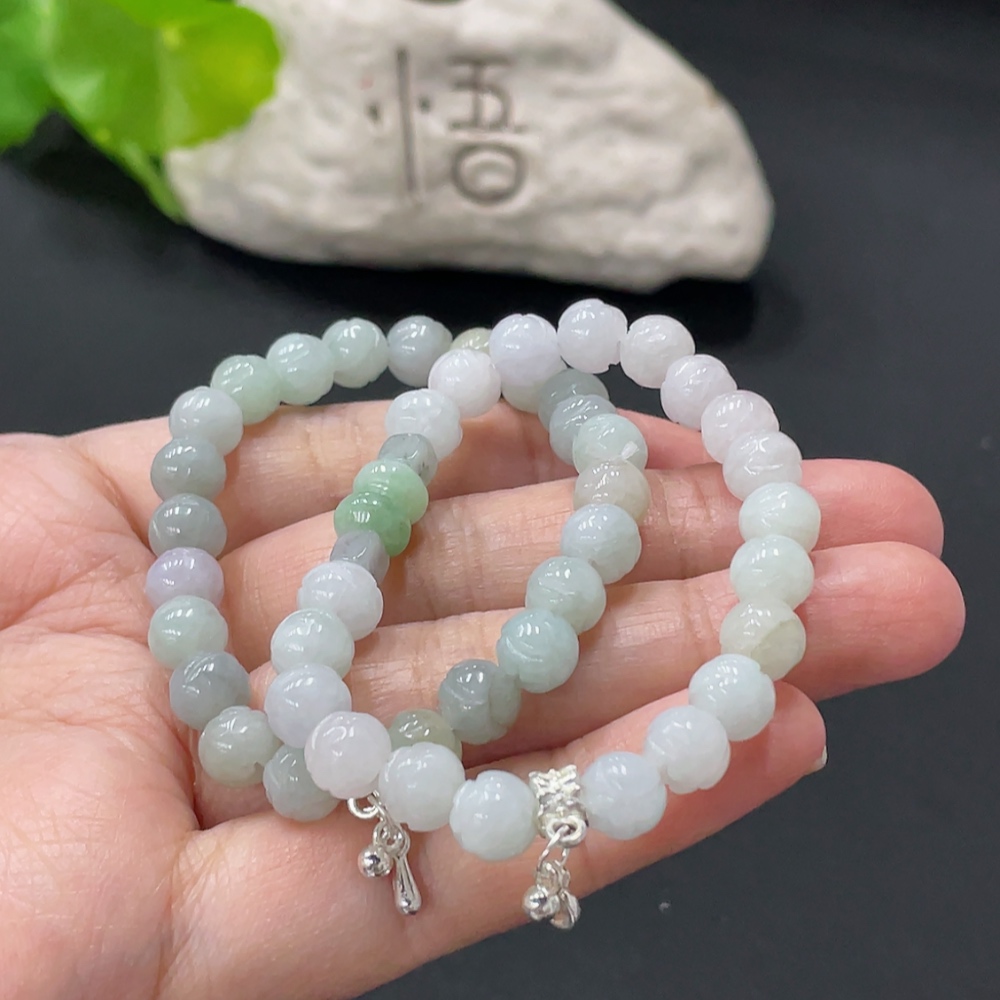 F34999427 Jadeite Bracelet Approx.7mm Accessories Non-Gold