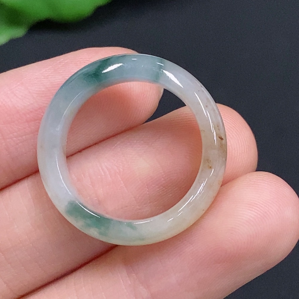 F32739813 Jadeite Ring Total Weight Approx. 4.2g Size 19