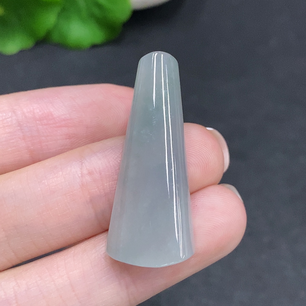 F34034243 Jadeite Plain Pendant Mounting, Total Weight Approx. 5.4g