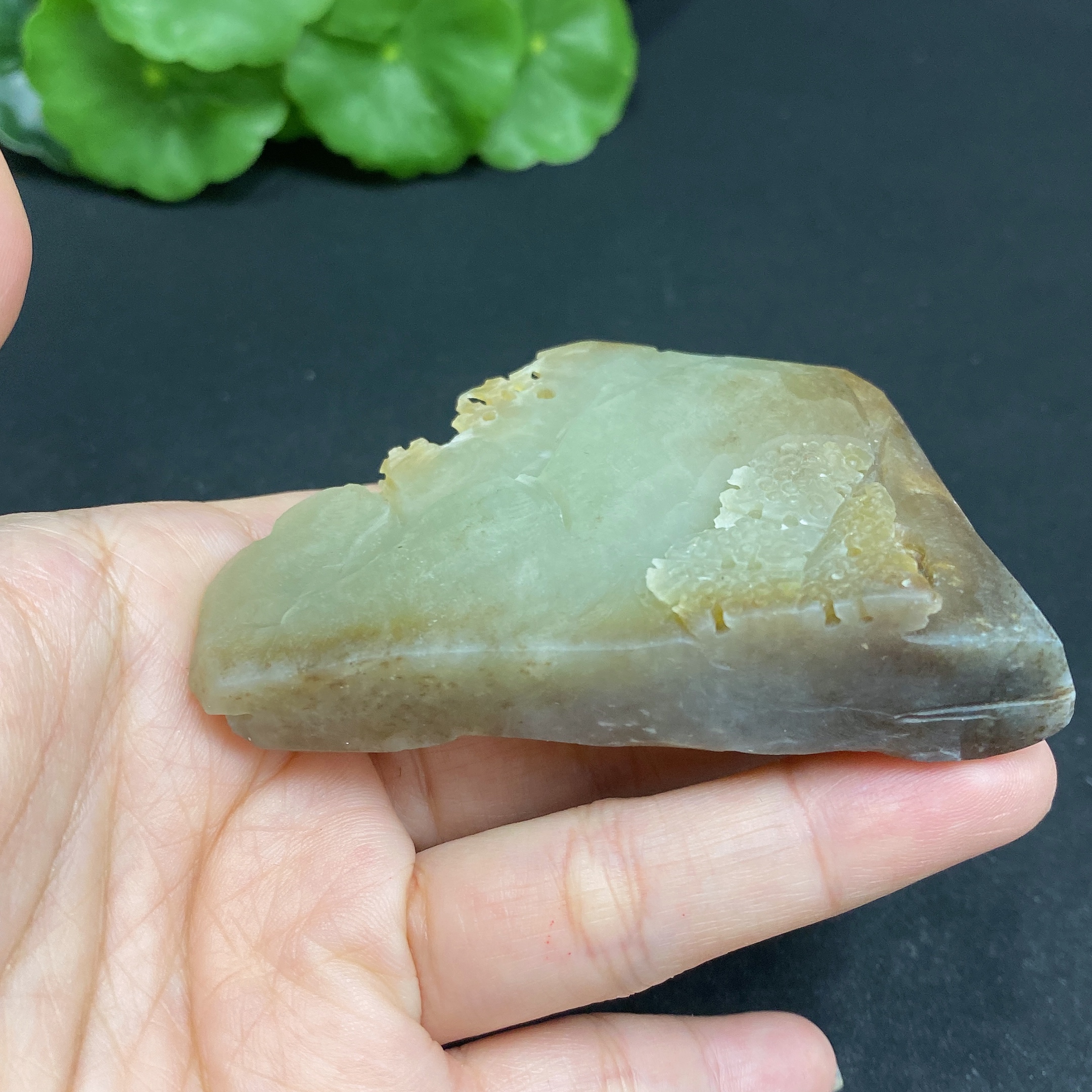 H34035883 Hetian Jade Ornament - Landscape - Total Weight Approx. 84.6g