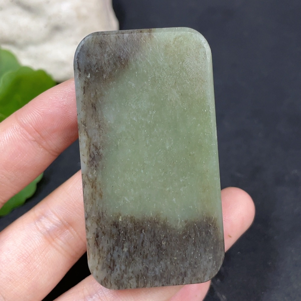 H31615937 Hetian Jade Pendant Guanyin Total Weight Approx. 47.4g