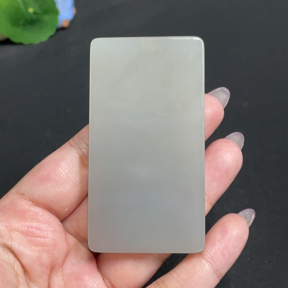 H33863910 Hetian Jade Pendant, Plain Pendant, Total Weight Approx. 67.4g