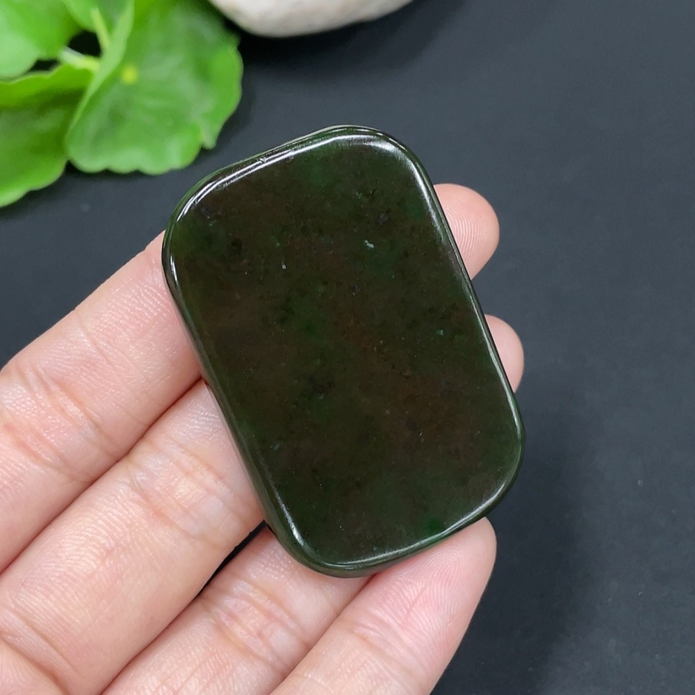 H28245136 Hetian Jade Pendant Plain Pendant Total Weight: Approx. 19.5g