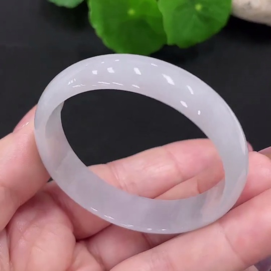 F34012596 Jadeite Round Bracelet Size 46.4 Total Weight Approx. 22.2g