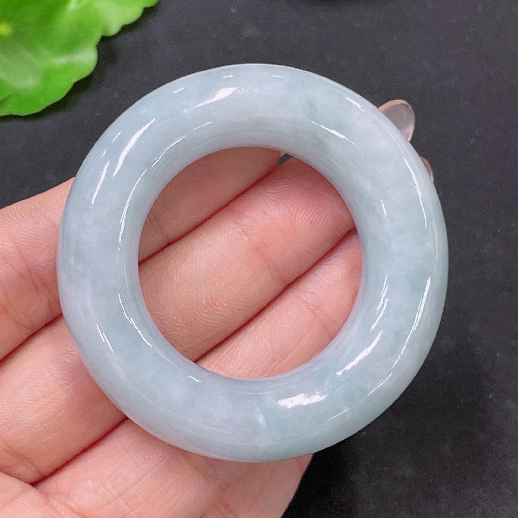 F34064927 Jadeite Pendant Peace Ring Total Weight Approx. 49.18g