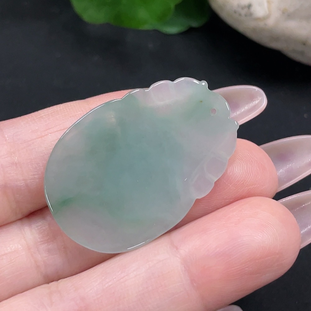 F34068947 Jadeite Rabbit Pendant, Total Weight Approx. 5.6g