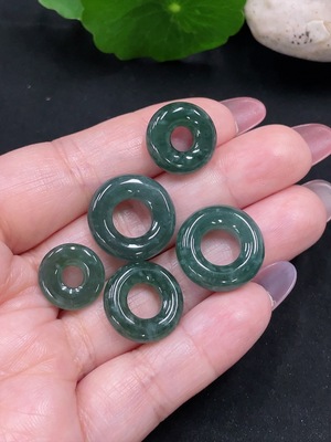 F34982922 Jadeite Pendants Sell as a Lot