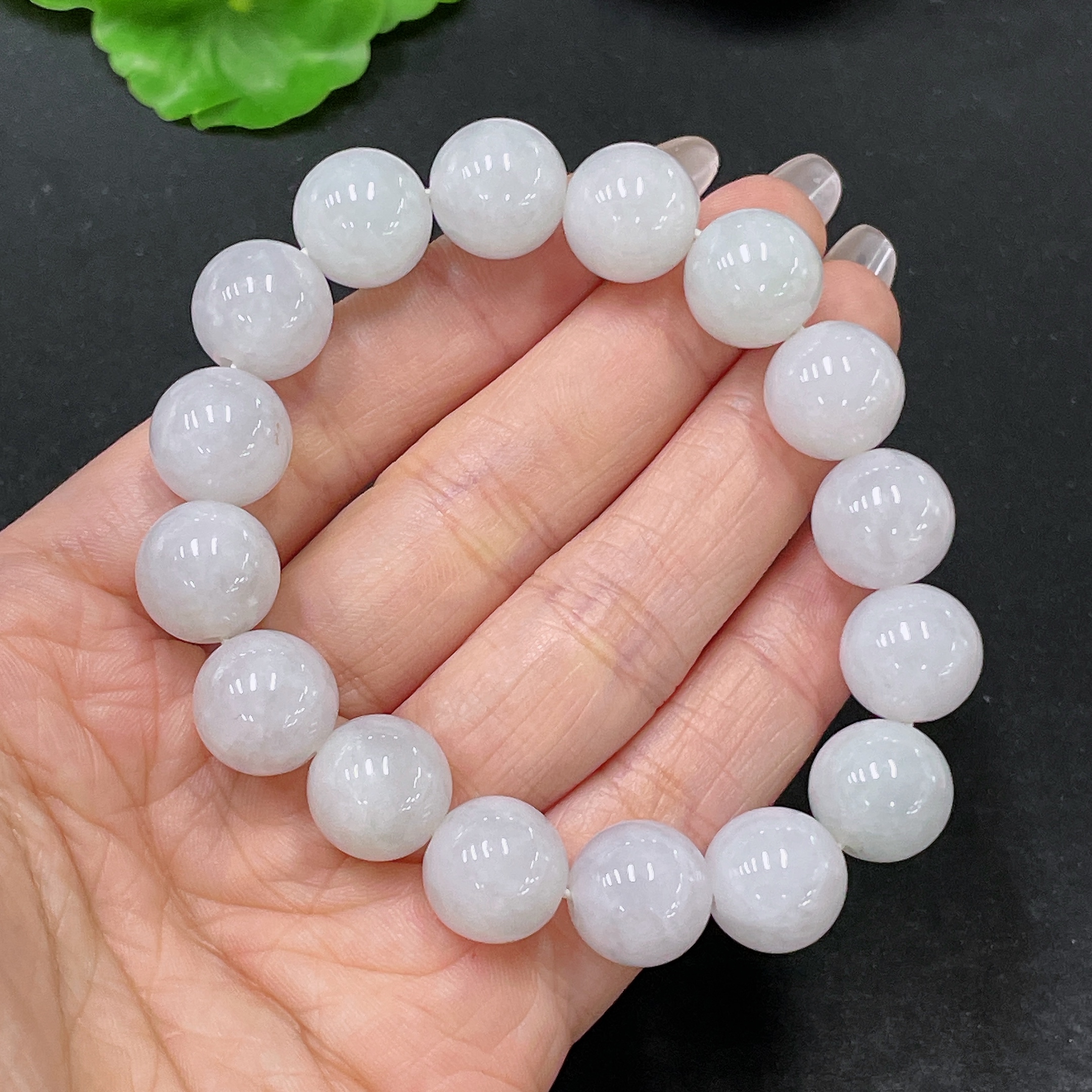 F35138772 Jadeite Bracelet Total Weight Approx.59.77g Size Approx.13.1mm