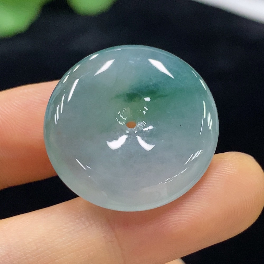 F34975029 Jadeite Safety Buckle Pendant Total Weight Approx. 7.79g