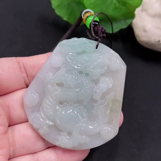 F31628192 JadeiteDragon Pendant