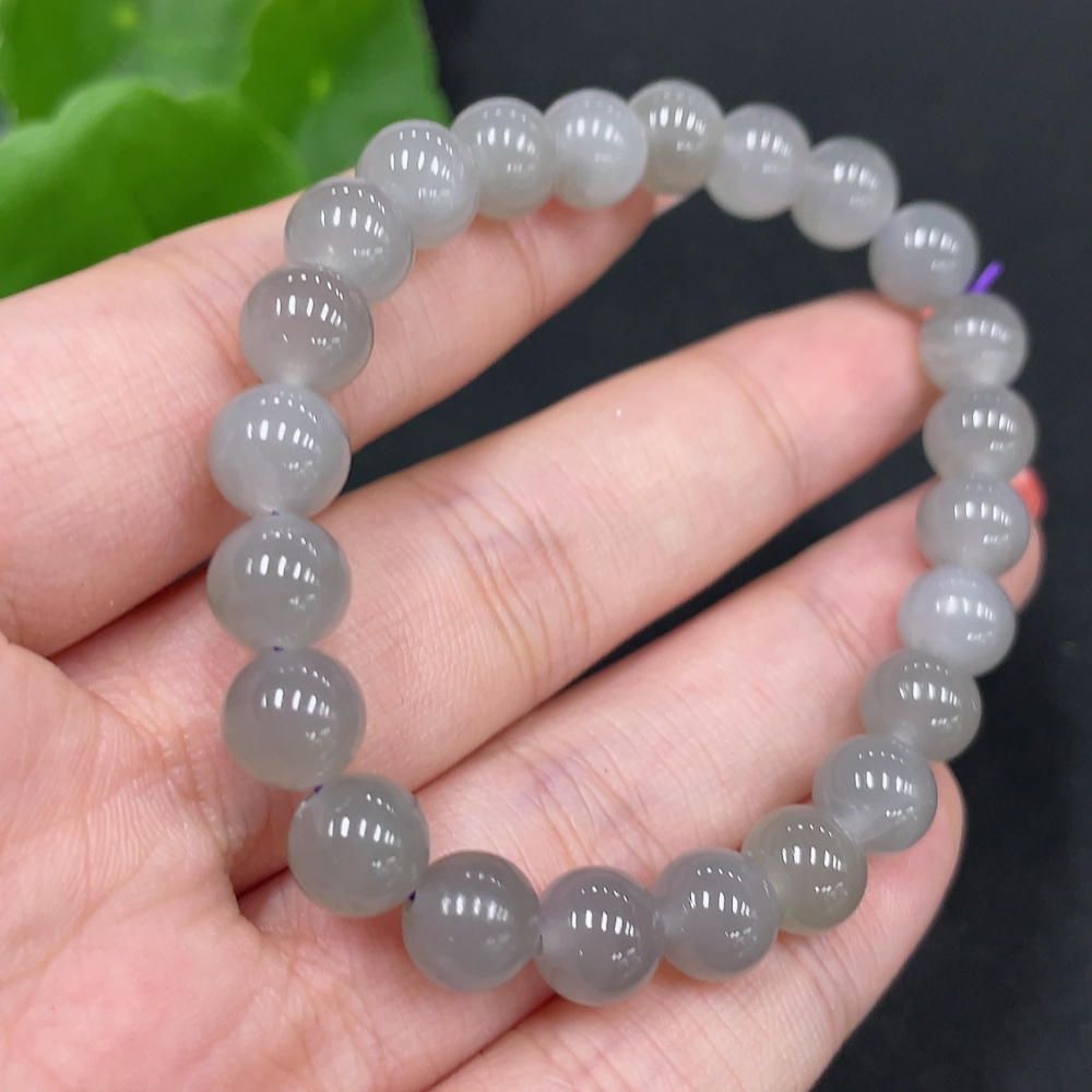 H34027497 Hetian Jade Bracelet, Approx. 7.8mm, Total Weight Approx. 16.8g