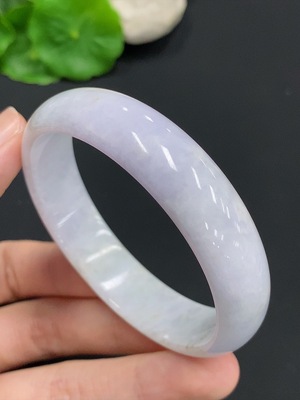 F30512886 Jadeite Round Bangle, Total Weight Approx. 43.4g, Size 56.3