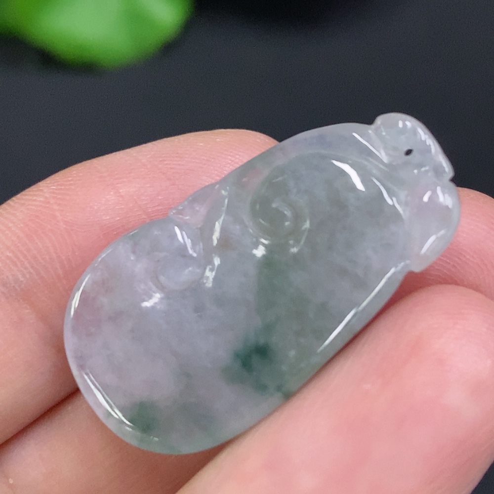 F32701027 JadeiteRuyi Pendant (Total Weight: Approx. 4.9g)