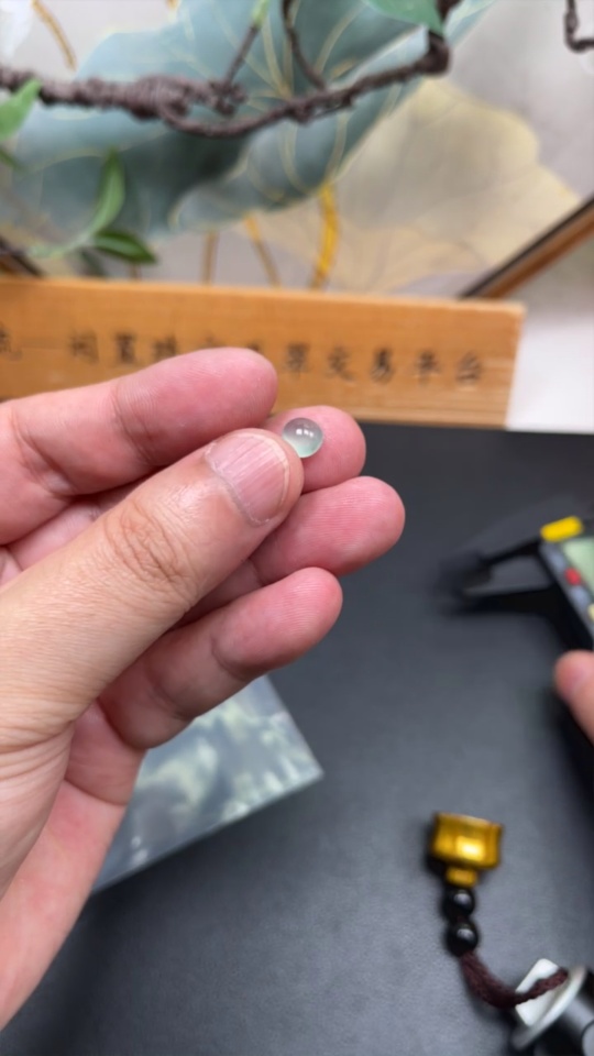 F34055991 Jadeite cabochon Total weight approx. 0.3g