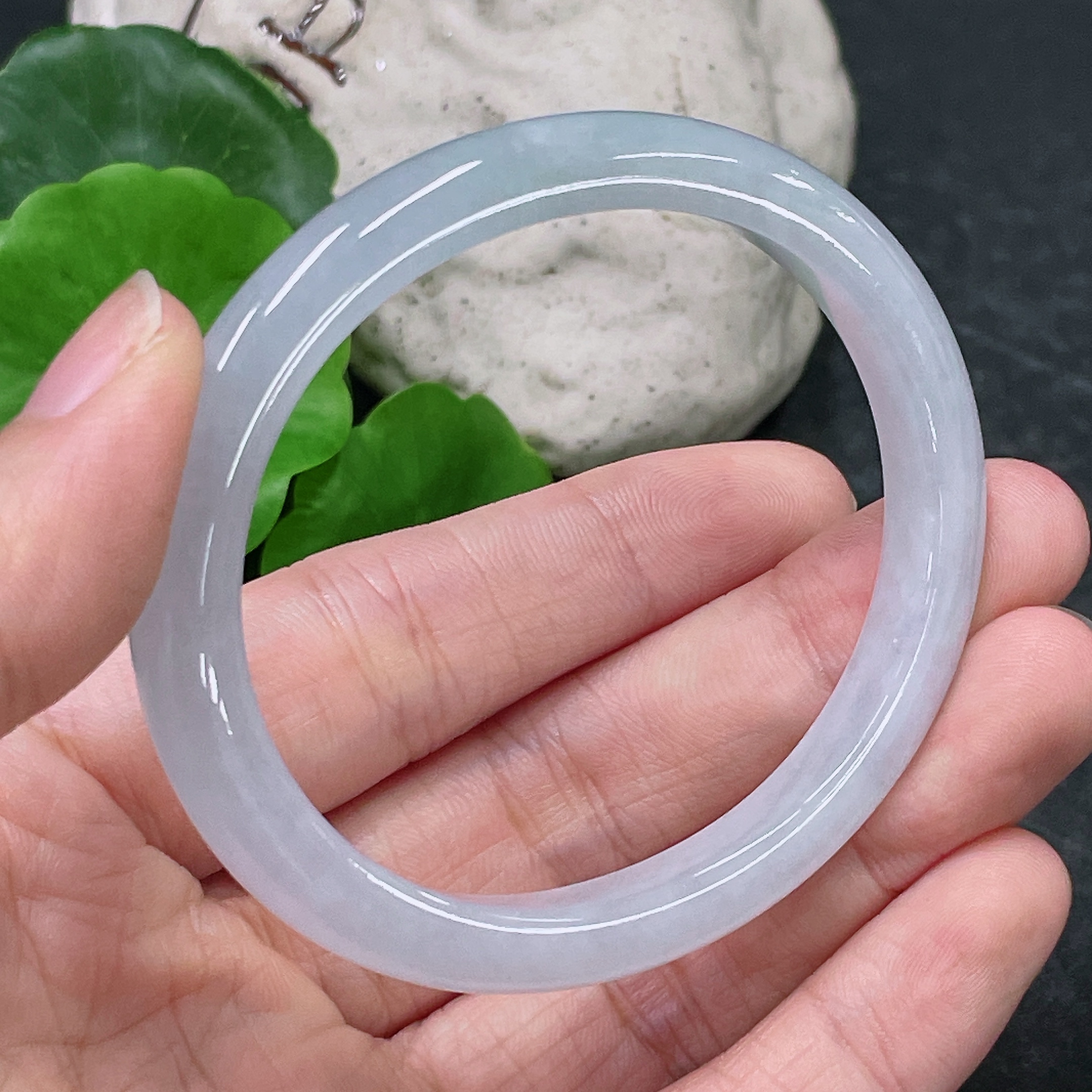 F32748198 Jadeite Noble Consort Bracelet Total weight about 25.65g Size 55.2/Short diameter 49