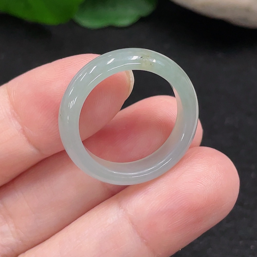 F33828281 Jadeite Ring Size 18 Total Weight Approx. 3.15g