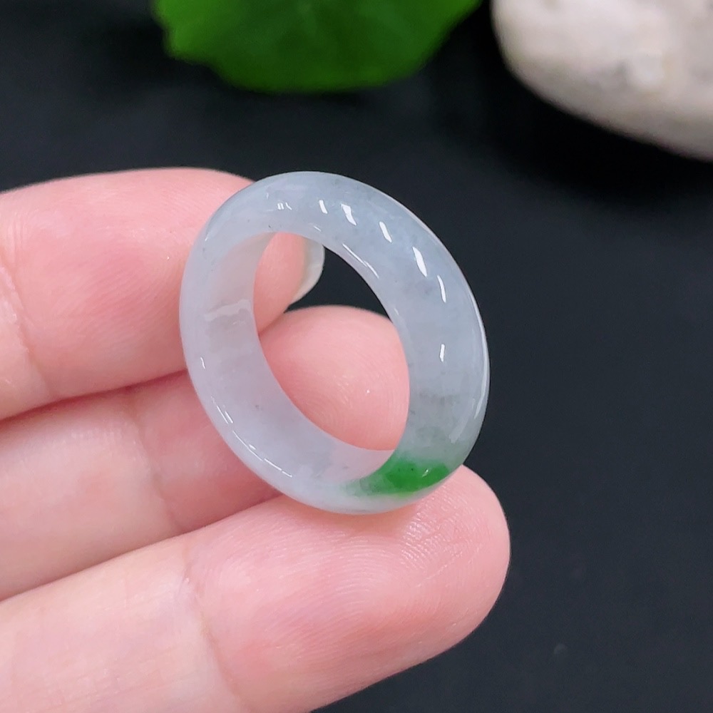 F30526957 Jadeite Ring Size 14 Total Weight Approx. 3.6g