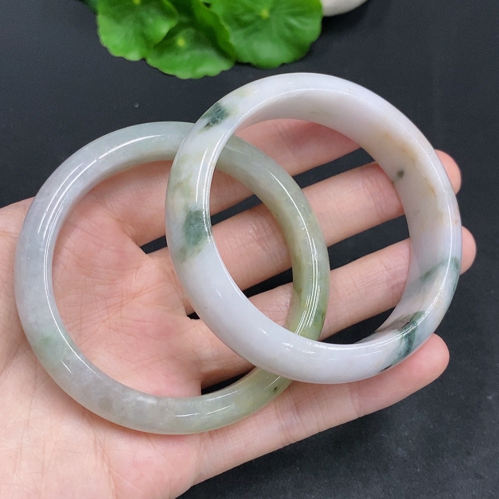 F30489950 Jadeite Bangle Sell as a Lot Size 53.5/54