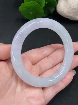 F32709143 Jadeite Round Bangle Total Weight Approx.68.7g Size 57