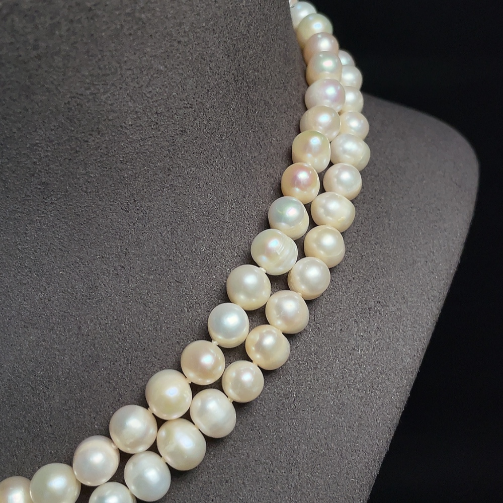 C33923754 Pearl Necklace Non-Gold Total Weight Approx. 79.73g Size About 8.5mm