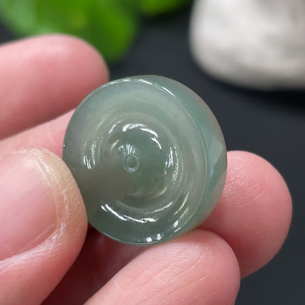 F26974987 Jadeite Peace Pendant, Total Weight Approx. 2.77g