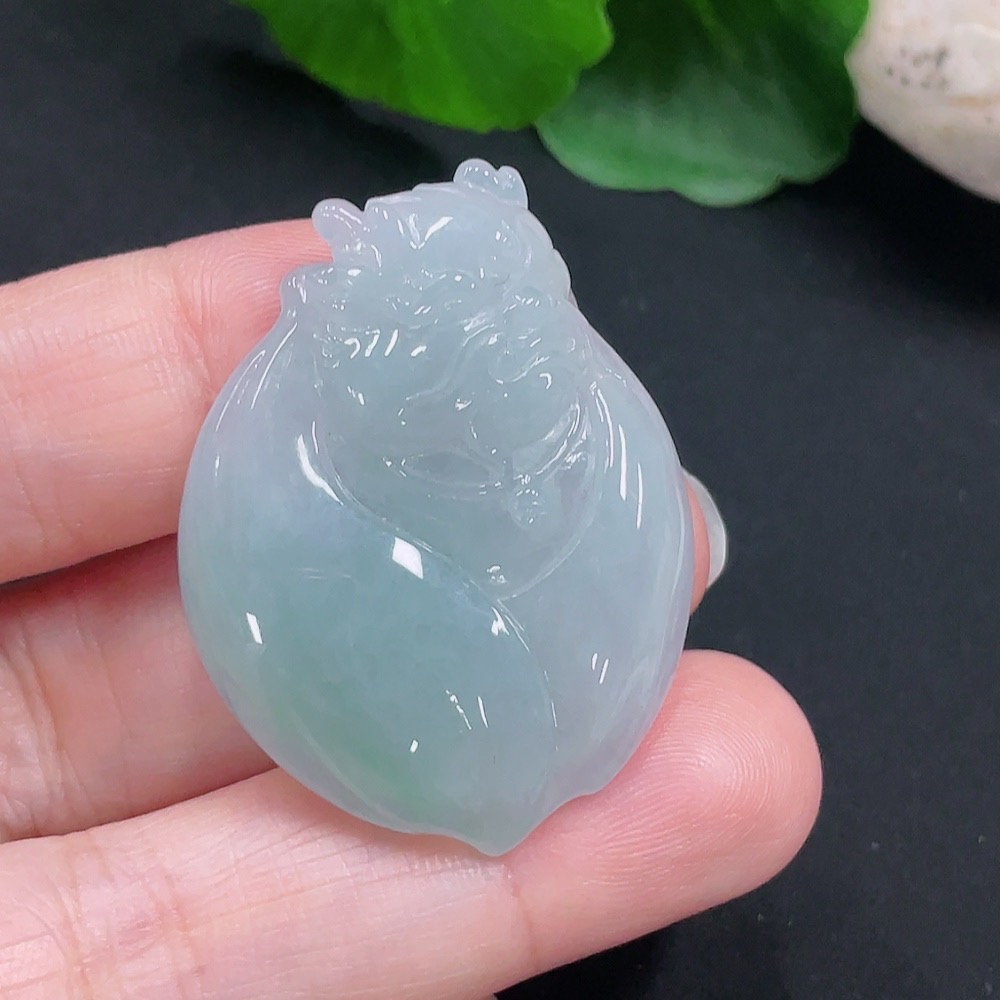 F30484855 Jadeite Pendant Total Weight Approx. 9.5g