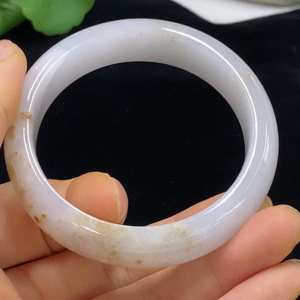 F33836060 Jadeite Round Bracelet Size 51.1 Total Weight Approx. 51.47g