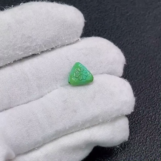 C34990558 Turquoise Jewelry, Color Origin Undetermined, Contains Other Mineral Components, Total Weight Approximately 0.65g