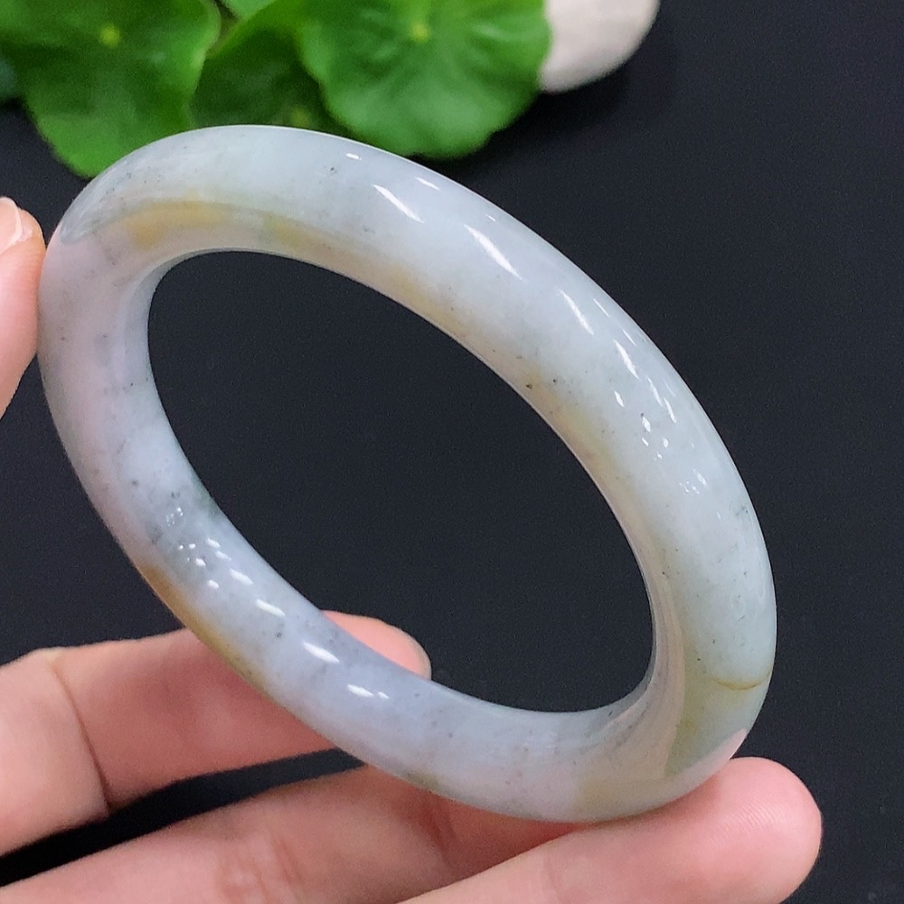 F30514025 JadeiteRound Bangle