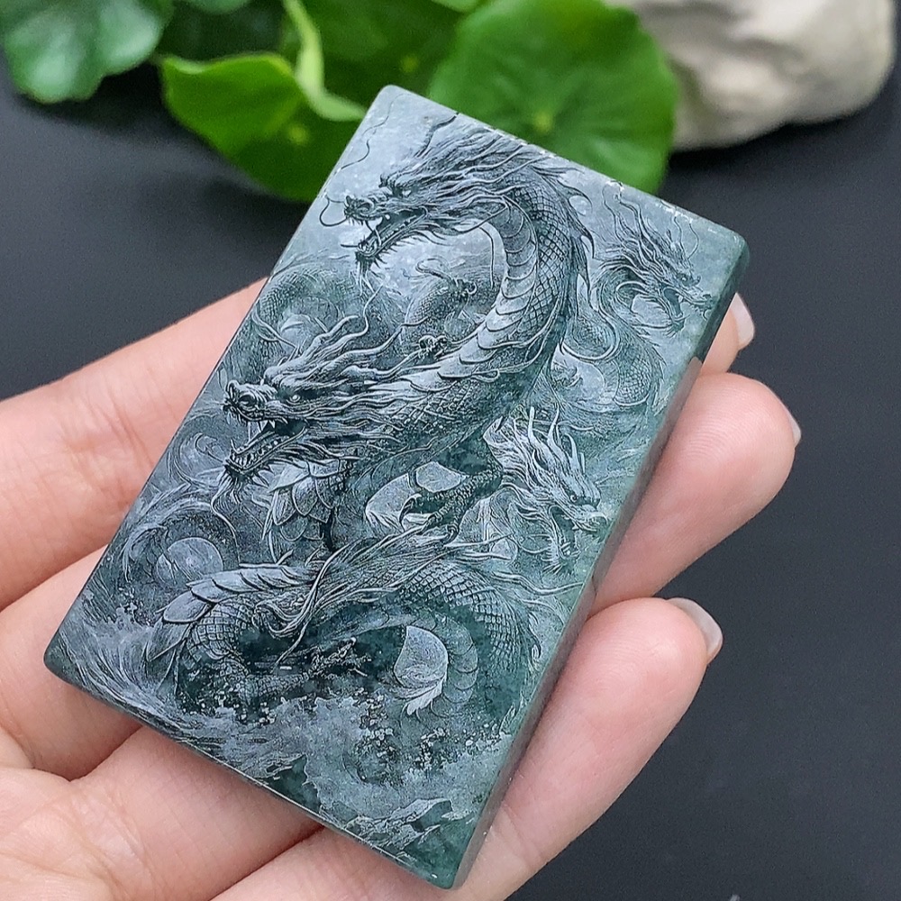 F15582726 Jadeite Plain Pendant Total Weight 48.281g