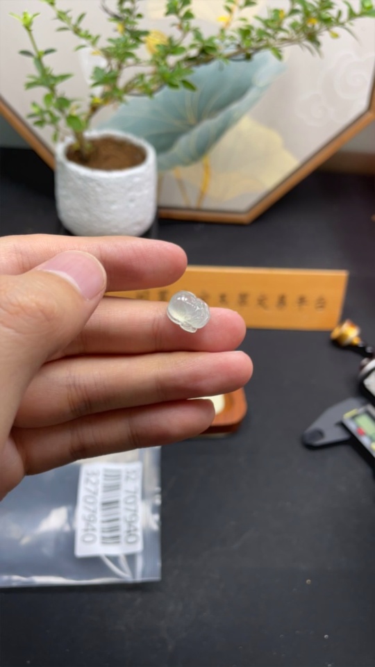 F32707940 Jadeite Inlay, Total Weight Approx. 1.44g