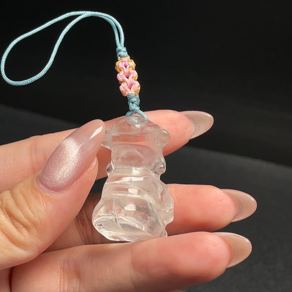 C34009192 Crystal Pendant Total Weight Approx. 16.73g With Rope