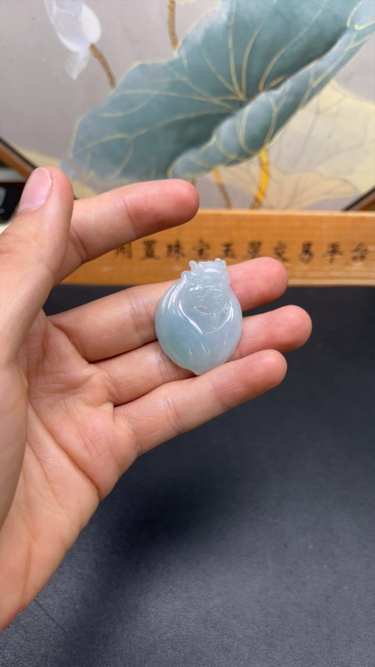 F30484855 Jadeite Pendant Total Weight Approx. 9.5g
