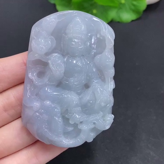 F33857398 JadeiteSamantabhadra Pendant