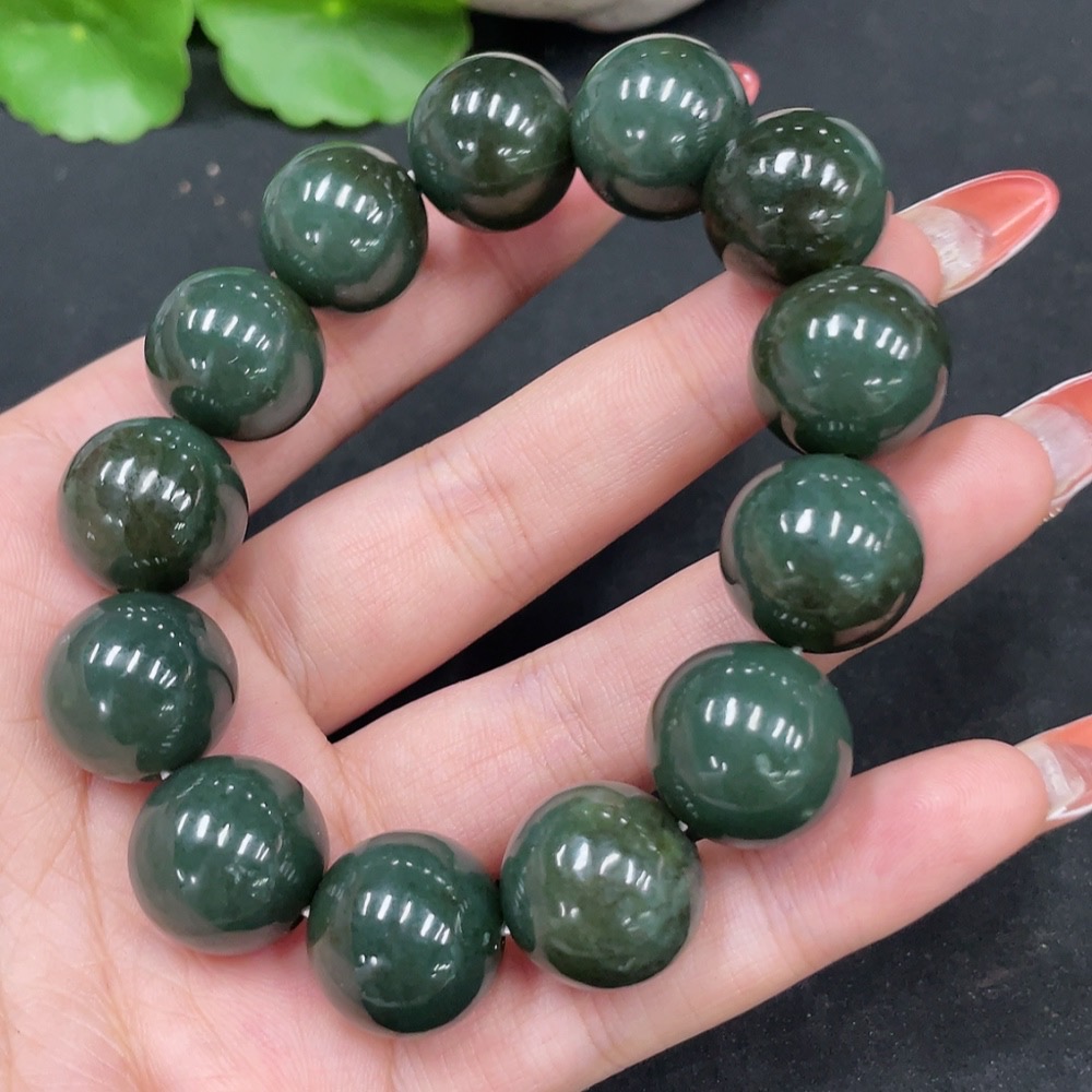H35112809 Hetian Jade Bracelet, Approx. 16mm, Total Weight Approx. 83.5g
