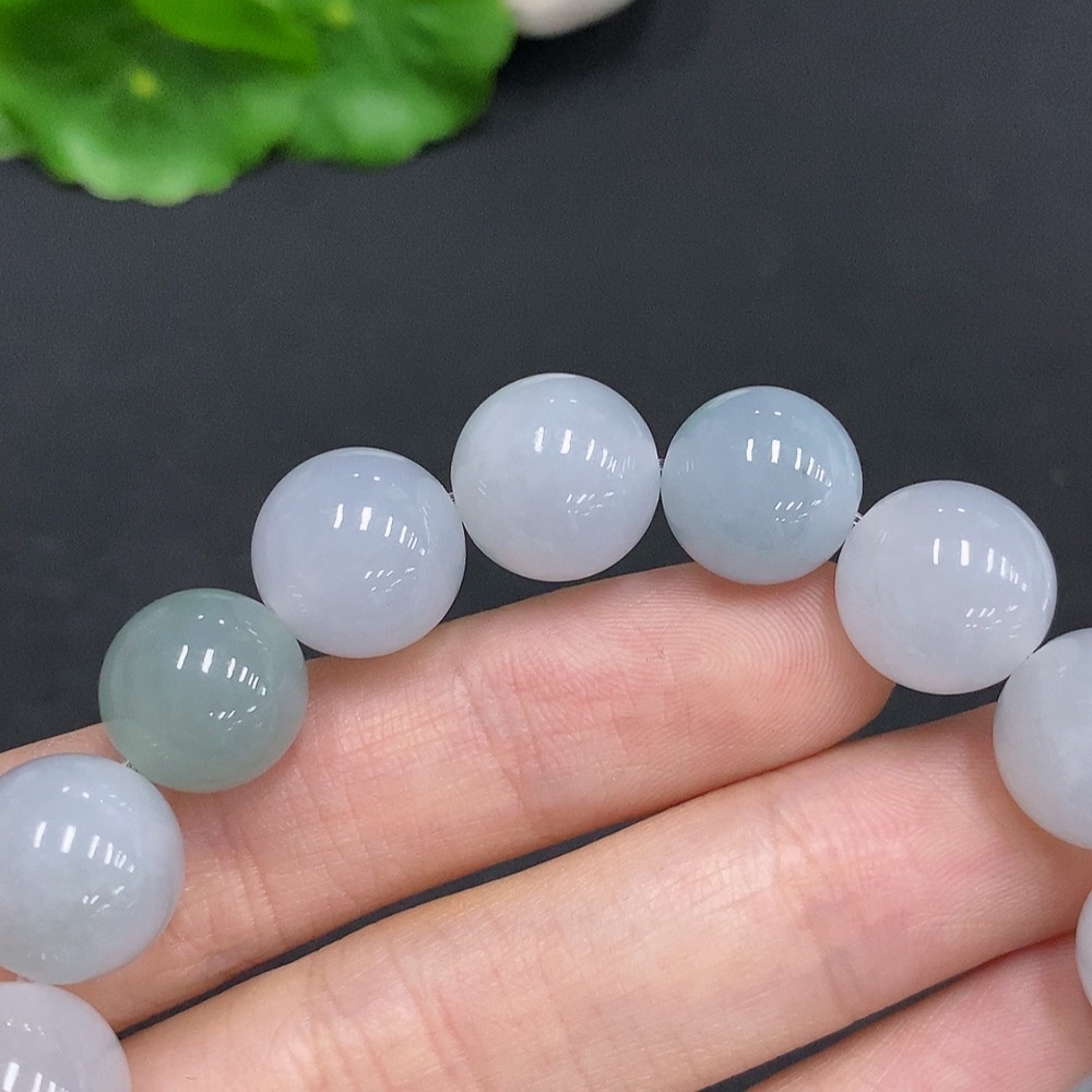 F33878300 Jadeite Bracelet Total Weight Approx. 57.3g Size 12.4mm