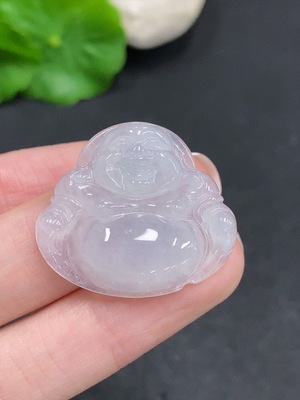 F34003332 Jadeite Buddha Pendant Total Weight Approximately 5.4g