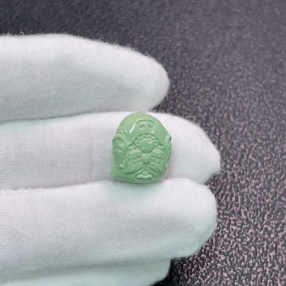 C34950181 Turquoise jewelry containing other mineral components, total product weight approximately 2.41 grams