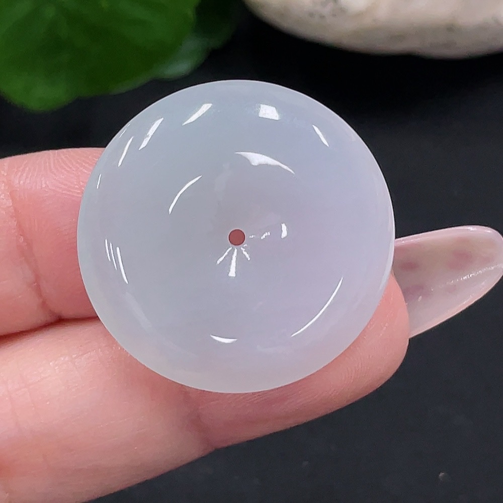 F34031907 Jadeite Peace Knot Pendant Total Weight Approx. 8.09g