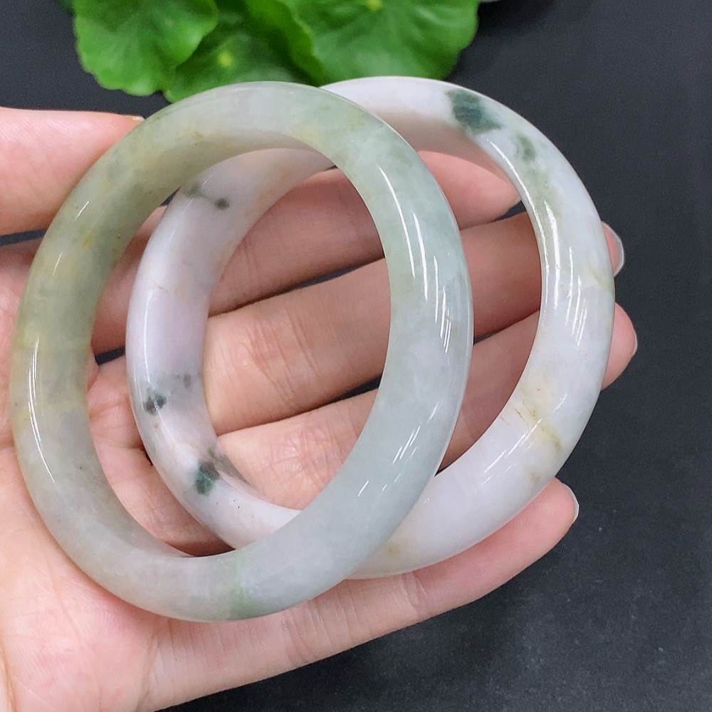 F30489950 Jadeite Bangle Sell as a Lot Size 53.5/54